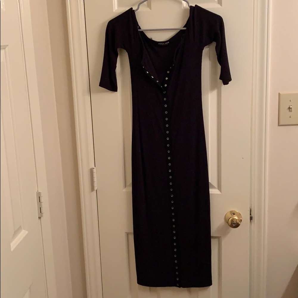 Black fashion nova dress